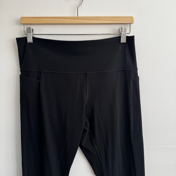 Athleta Black Transcend Stash High Rise Tights Legging Women’s Size XL #533673 - Picture 6 of 12